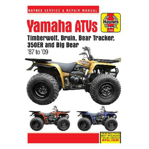 Yamaha YFB & YFM ATVs 1987-2009 Repair Manual-Marston Moor