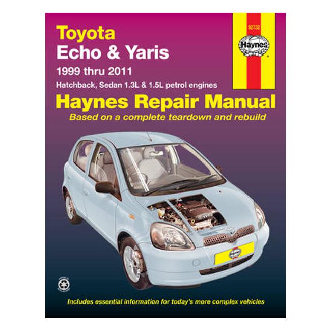 Toyota Echo NCP10/12, Yaris NCP90/91/93 1999-2011 Repair Manual-Marston Moor