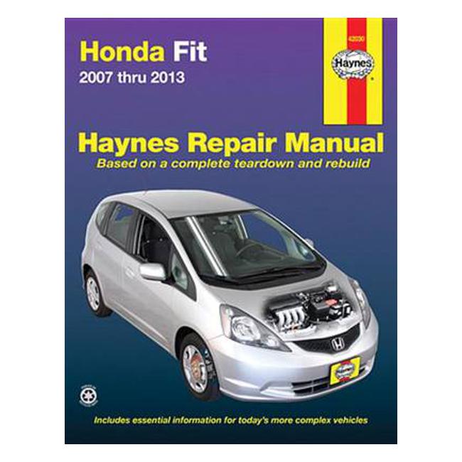 Honda Fit 2007-2013 Repair Manual - Haynes Publishing