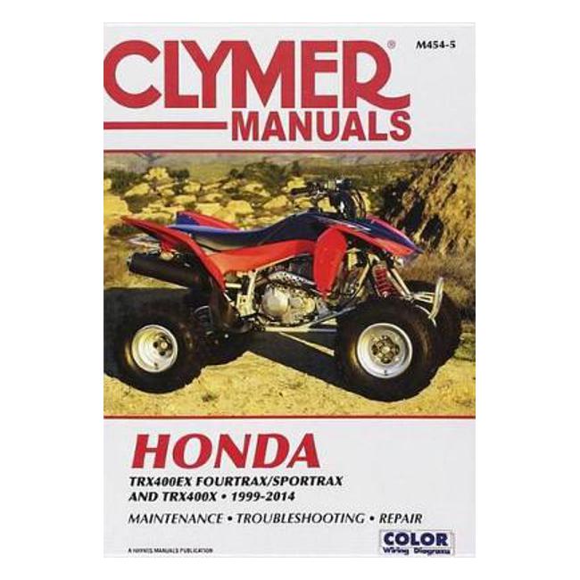 Honda TRX400EX FourTrax/SportTrax & TRX400X 1999-2014 Repair Manual - Haynes Publishing