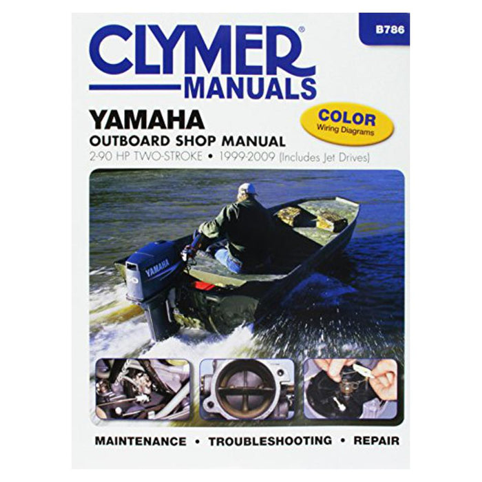 Yamaha 2-90 HP 2-Stroke Outboard/Jet Drives 1999-2009 Repair Manual