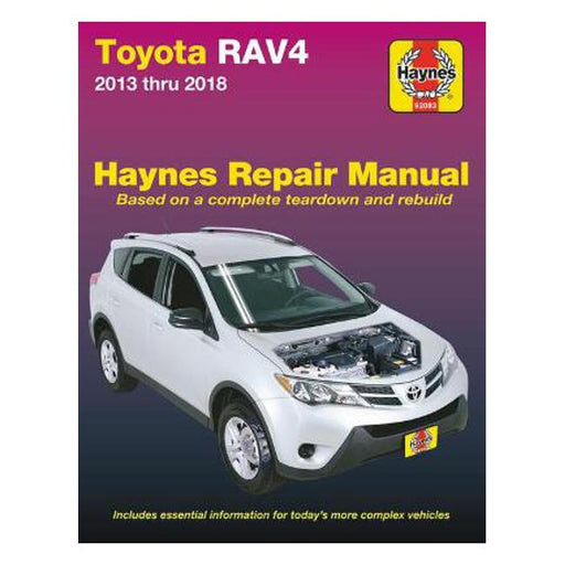 Toyota RAV4 ASA44R 2013-2018 Repair Manual-Marston Moor