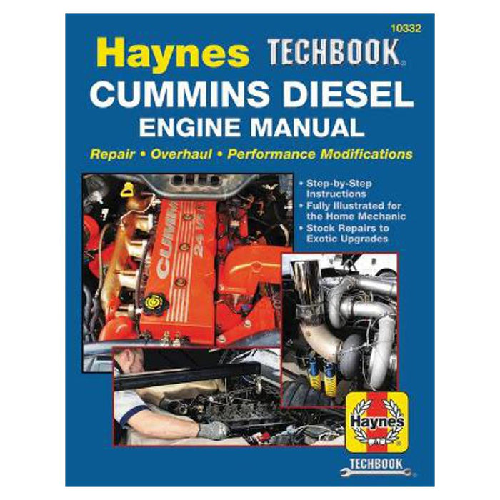 HM Cummins Diesel Engine Performance Haynes Techbook