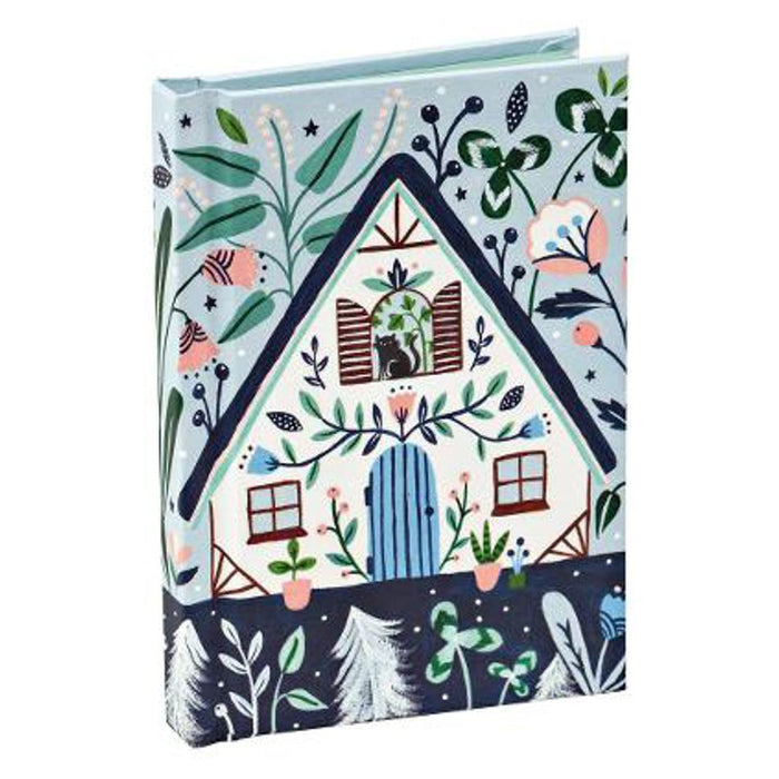 Black Cat Cottage Mini Notebook