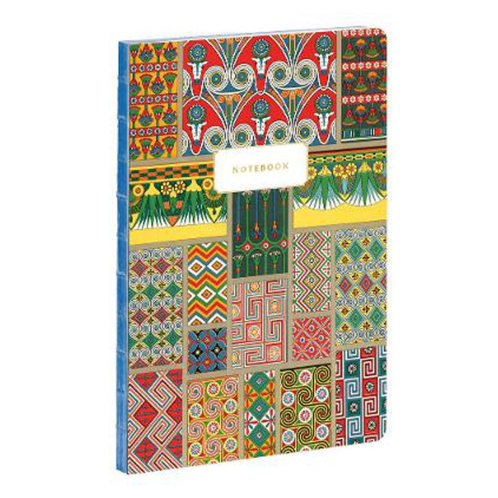 Ancient Egypt Patterns - Albert Racinet A5 Notebook
