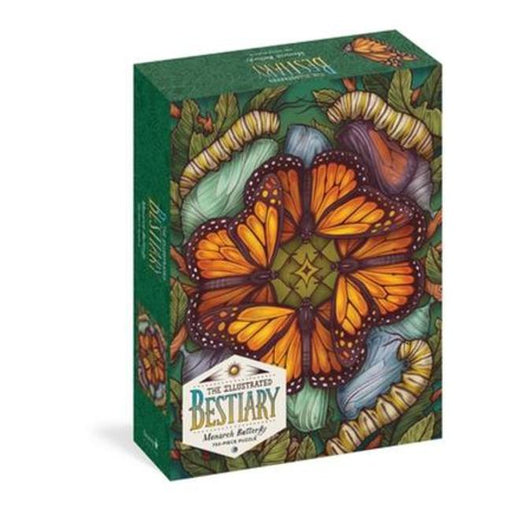 The Illustrated Bestiary Jigsaw Puzzle: Monarch Butterfly (750 Pieces)-Marston Moor