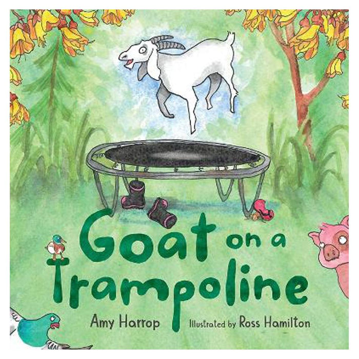 Goat On a Trampoline | Amy Harrop