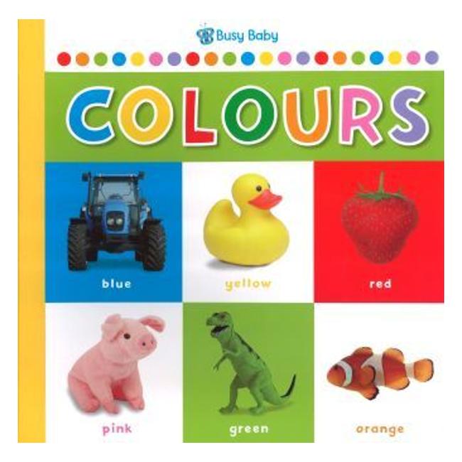 Giant Busy Baby Books colours