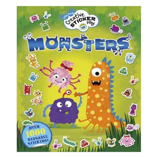 Little Hands Creative Sticker Play Monsters-Marston Moor