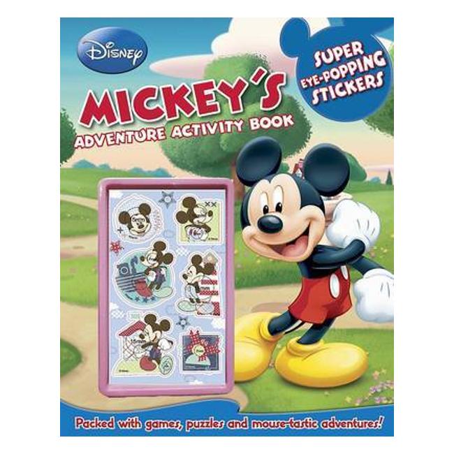 Disney Mickey'S Adventure Activity Book