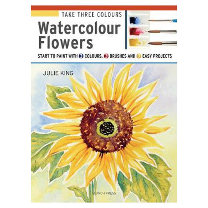 Take Three Colours: Watercolour Flowers