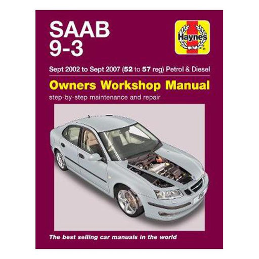 Saab 9-3 2002-2007 Repair Manual-Marston Moor
