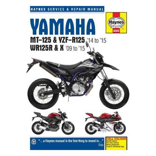 Yamaha Mt-125, YZF-R125 & Wr125R/X (09 - 15)-Marston Moor