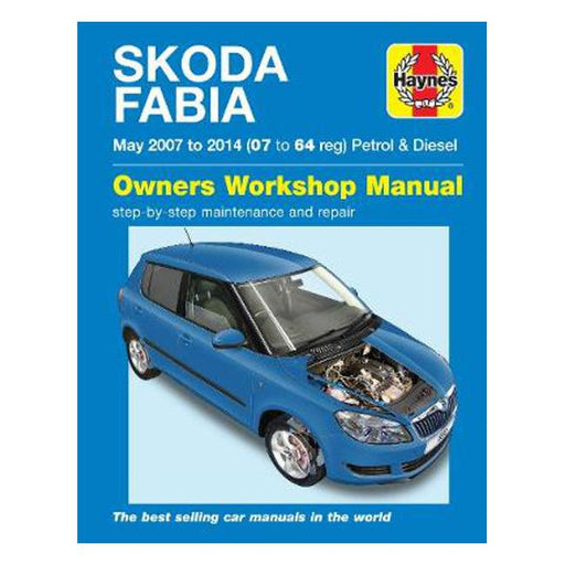 Skoda Fabia Mk 2 2007-2014 Repair Manual-Marston Moor