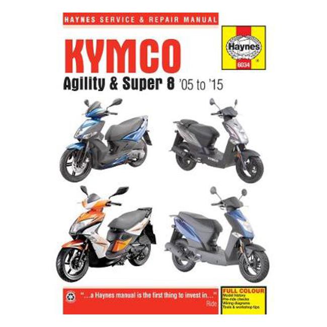 Kymco Agility & Super 8 Scooters (05 - 15)-Marston Moor