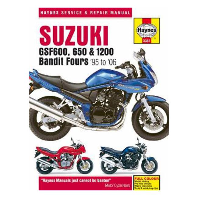 Suzuki GSF600/650 & 1200 Bandit 1995-2006 Repair Manual-Marston Moor