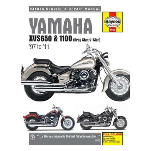 Yamaha XVS650 & 1100, Drag Star & V-Star 1998-2011 Repair Manual-Marston Moor