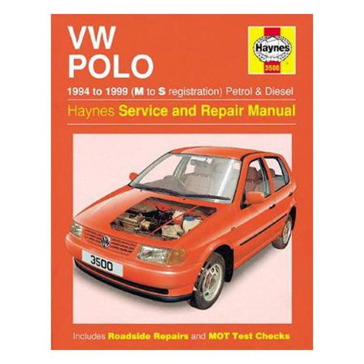 VW Polo Hatchback 1994-1999 Repair Manual-Marston Moor