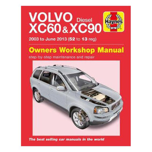 Volvo XC60 & XC90 Diesel 2003-2013 Repair Manual-Marston Moor