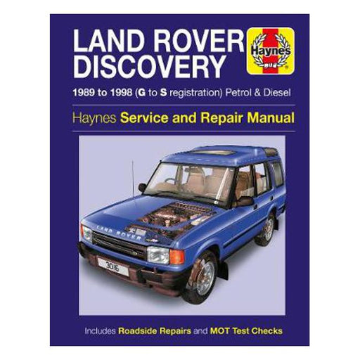 Land Rover Discovery 1989-1998 Repair Manual-Marston Moor