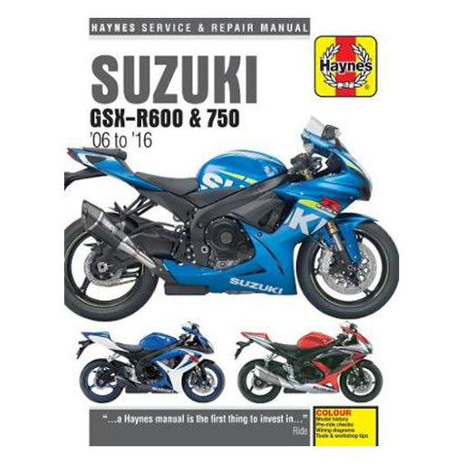 Suzuki GSX-R600 & 750 Update (06 - 16)-Marston Moor