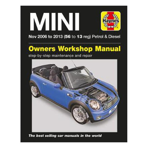 MINI 2006-2013 Repair Manual-Marston Moor