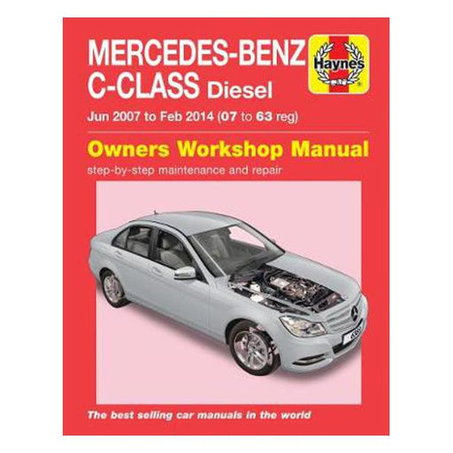 Mercedes-Benz C-Class Diesel W204 2007-2014 Repair Manual-Marston Moor