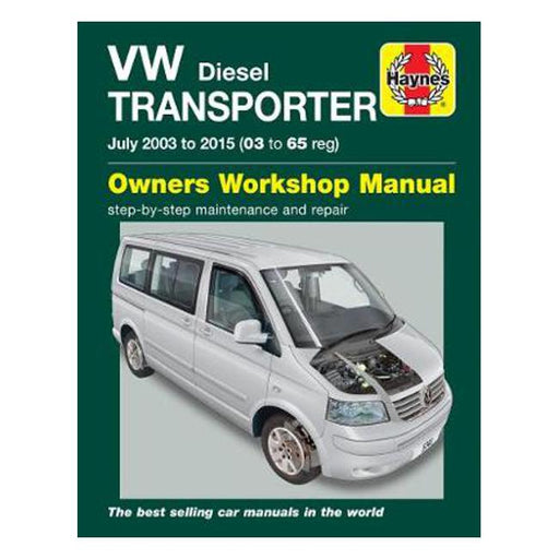 VW Transporter T5 2003-2015 Repair Manual-Marston Moor