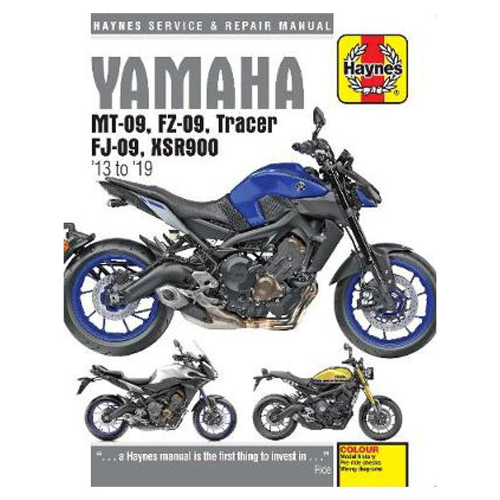 Yamaha MT-09, FZ-09, Tracer, FJ-09, XSR900 (03 -19)