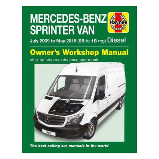 Mercedes-Benz Sprinter Diesel Van W906 2009-2018 Repair Manual-Marston Moor