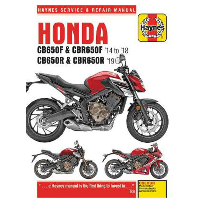 Honda CB650F & CBR650F, CB650R & CBR650R (14 - 19)