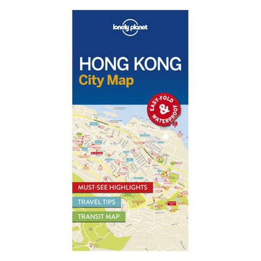 Lonely Planet Hong Kong City Map-Marston Moor