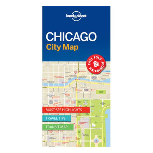 Lonely Planet Chicago City Map-Marston Moor