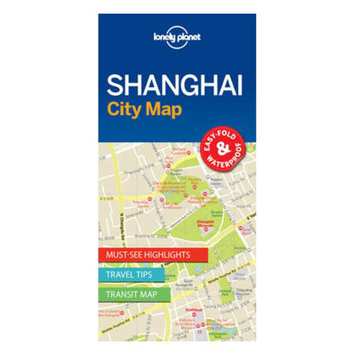 Lonely Planet Shanghai City Map-Marston Moor