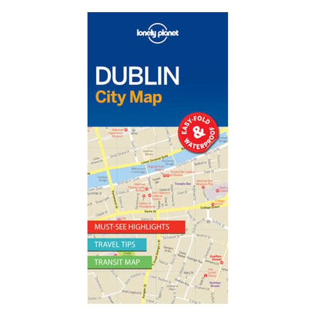 Lonely Planet Dublin City Map-Marston Moor