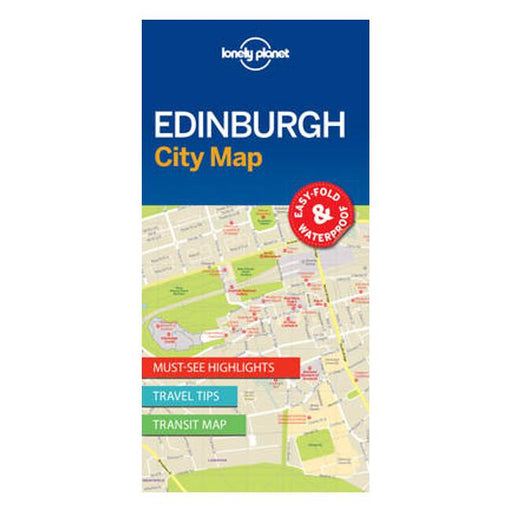 Lonely Planet Edinburgh City Map-Marston Moor
