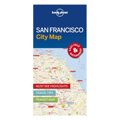 Lonely Planet San Francisco City Map-Marston Moor