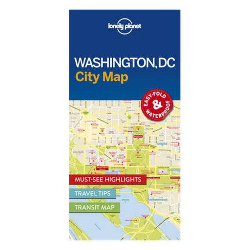 Lonely Planet Washington DC City Map-Marston Moor