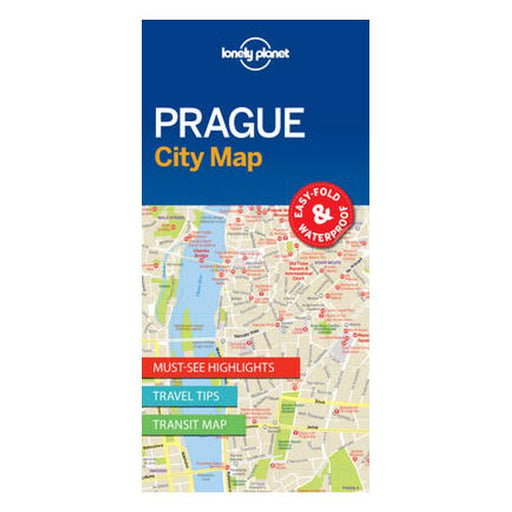 Lonely Planet Prague City Map-Marston Moor
