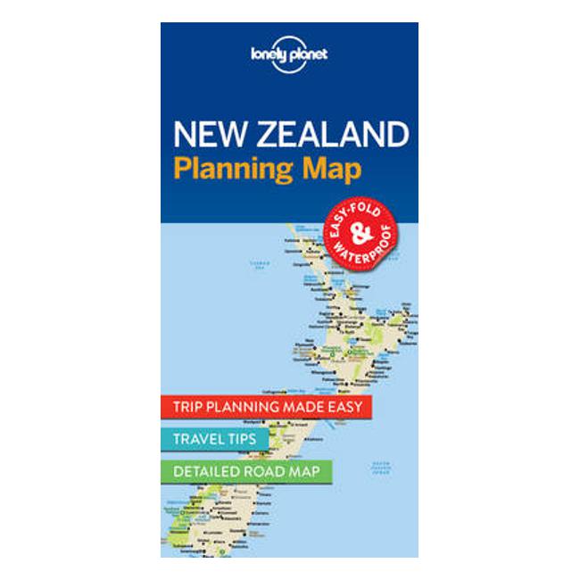 Moor　Planning　Zealand　New　Planet　Lonely　Marston　Map　—
