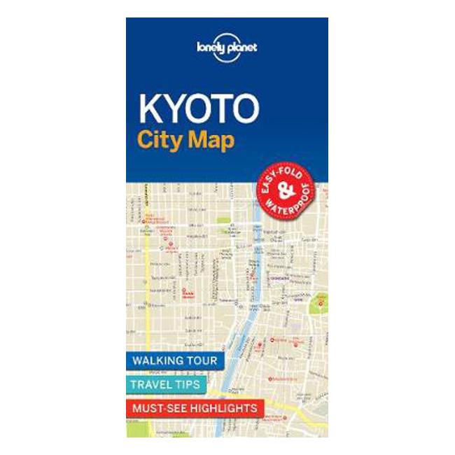 Lonely Planet Kyoto City Map-Marston Moor