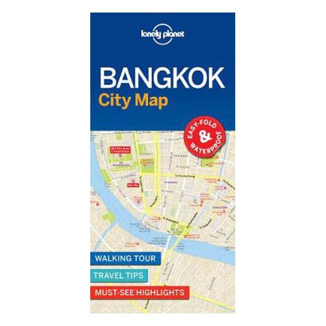 Lonely Planet Bangkok City Map-Marston Moor
