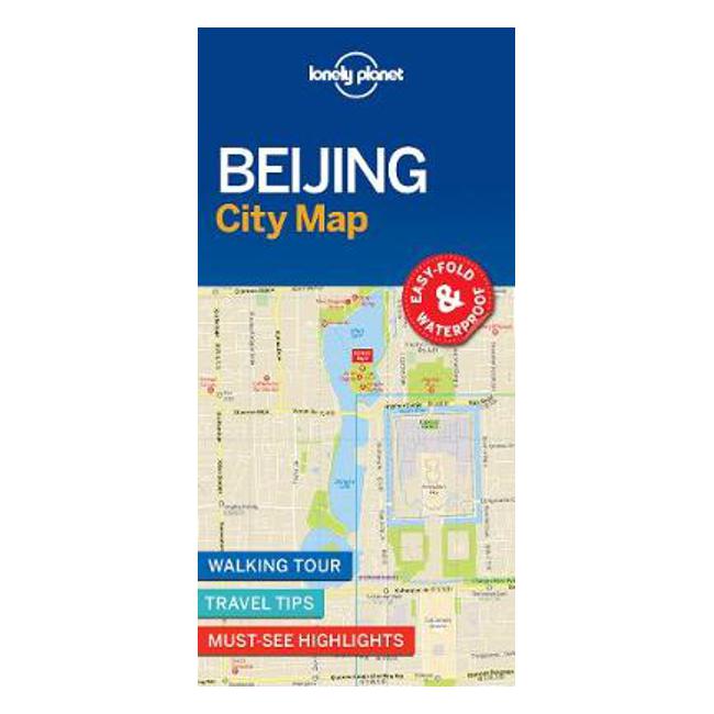 Lonely Planet Beijing City Map-Marston Moor