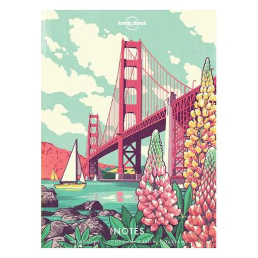 Lonely Planet Notebook with Illustrated Cover - America-Marston Moor