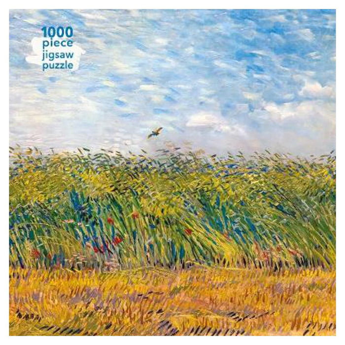 Adult Jigsaw Puzzle Vincent Van Gogh: Wheat Field with a Lark: 1000-piece Jigsaw Puzzles