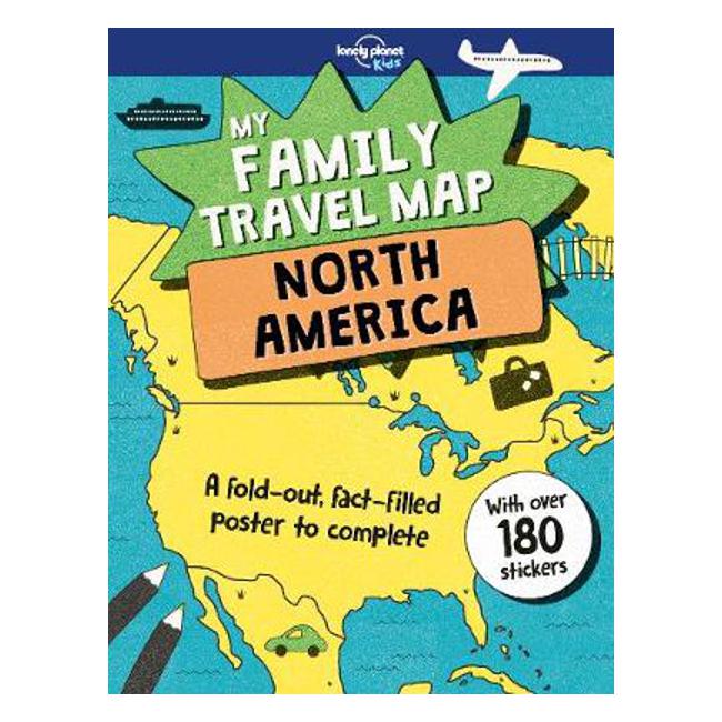 My Family Travel Map - North America-Marston Moor