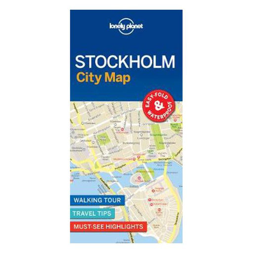 Lonely Planet Stockholm City Map-Marston Moor