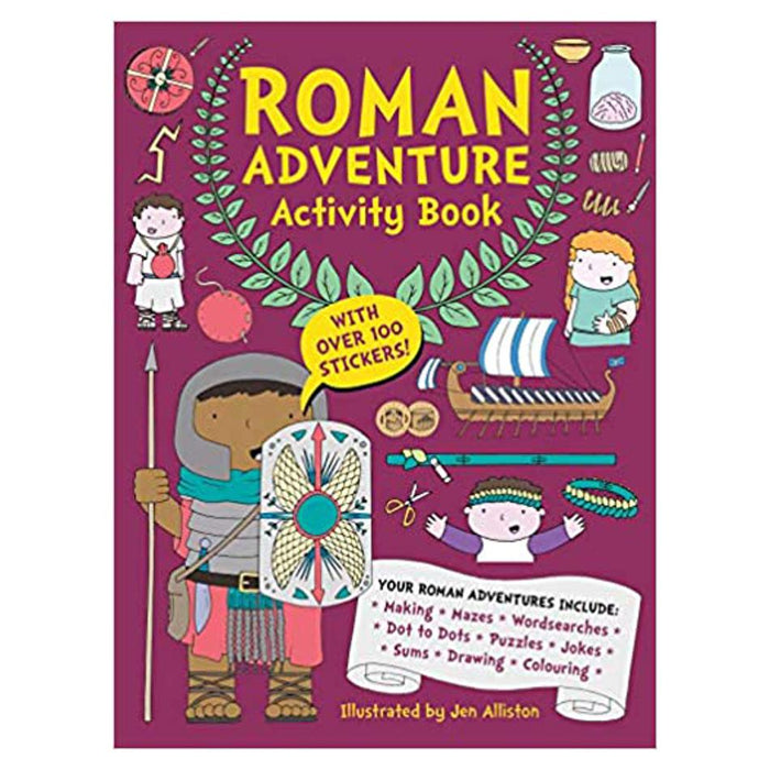 Roman Adventure Activity Book | Jen Alliston