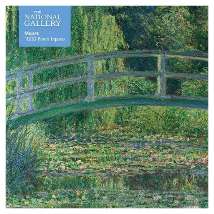 Adult Jigsaw Puzzle National Gallery Monet: Bridge over Lily Pond
