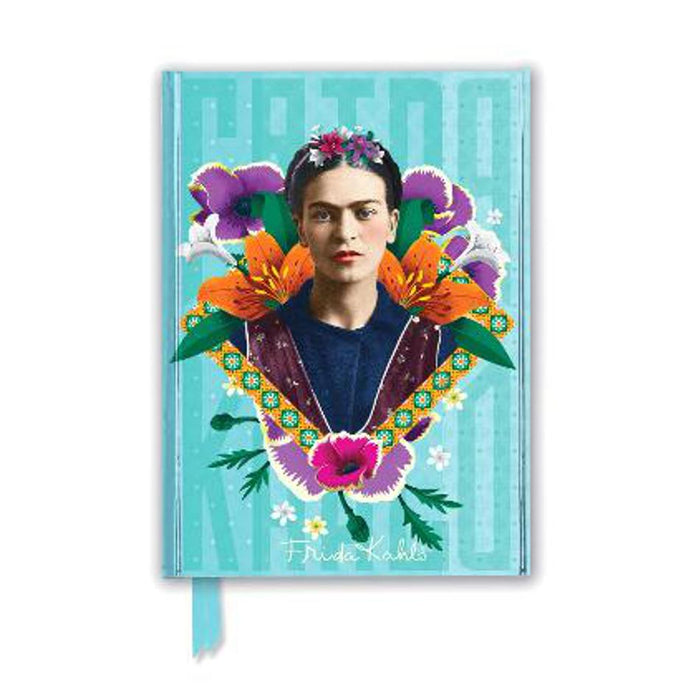 Frida Kahlo Blue (Foiled Journal)